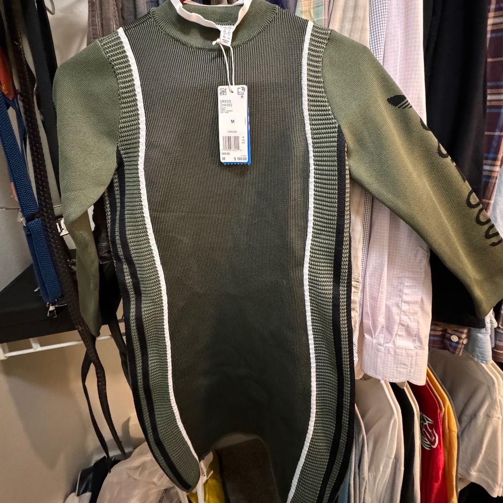 Adidas Bodycon dress NWT